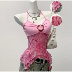 Femboy Halter Strap Top