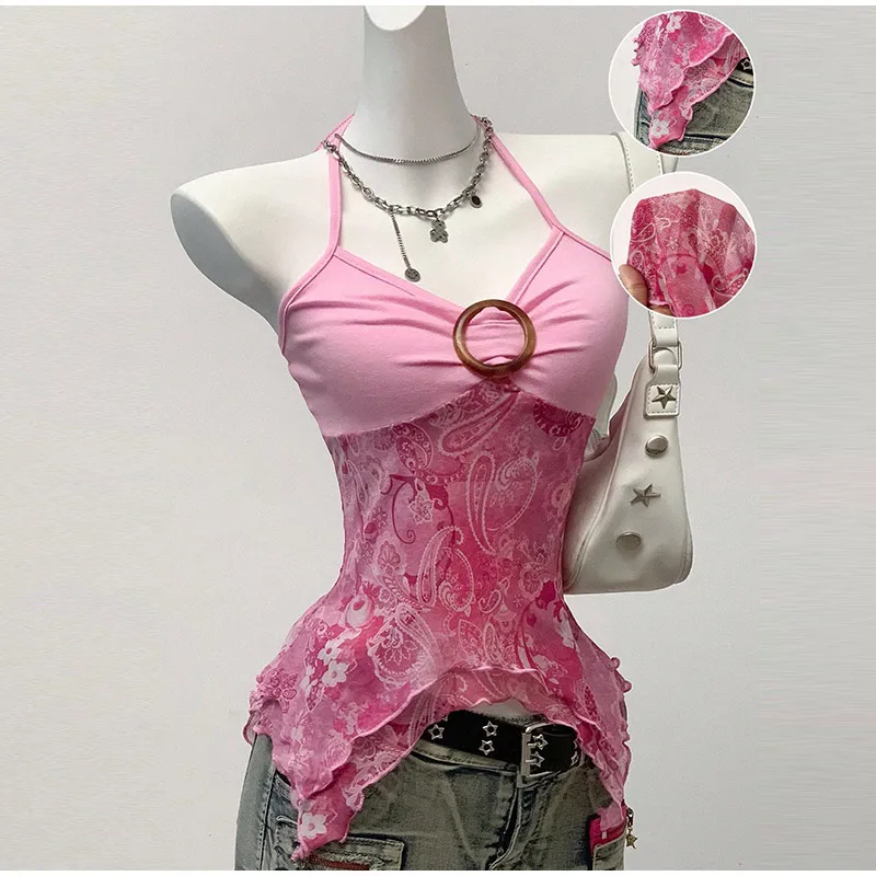 Femboy Halter Strap Top