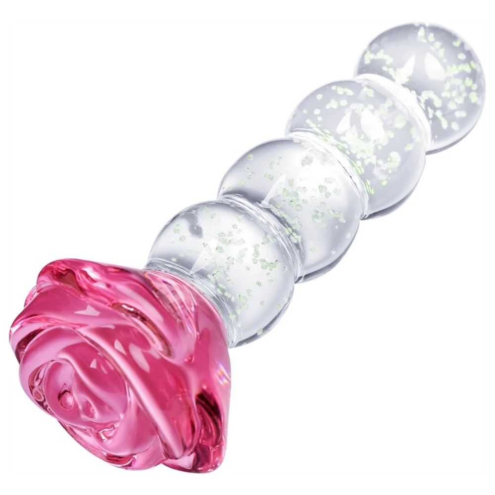 Glowing Rose Glass Plug - Image 4