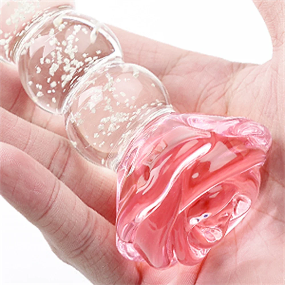 Glowing Rose Glass Plug - Image 5