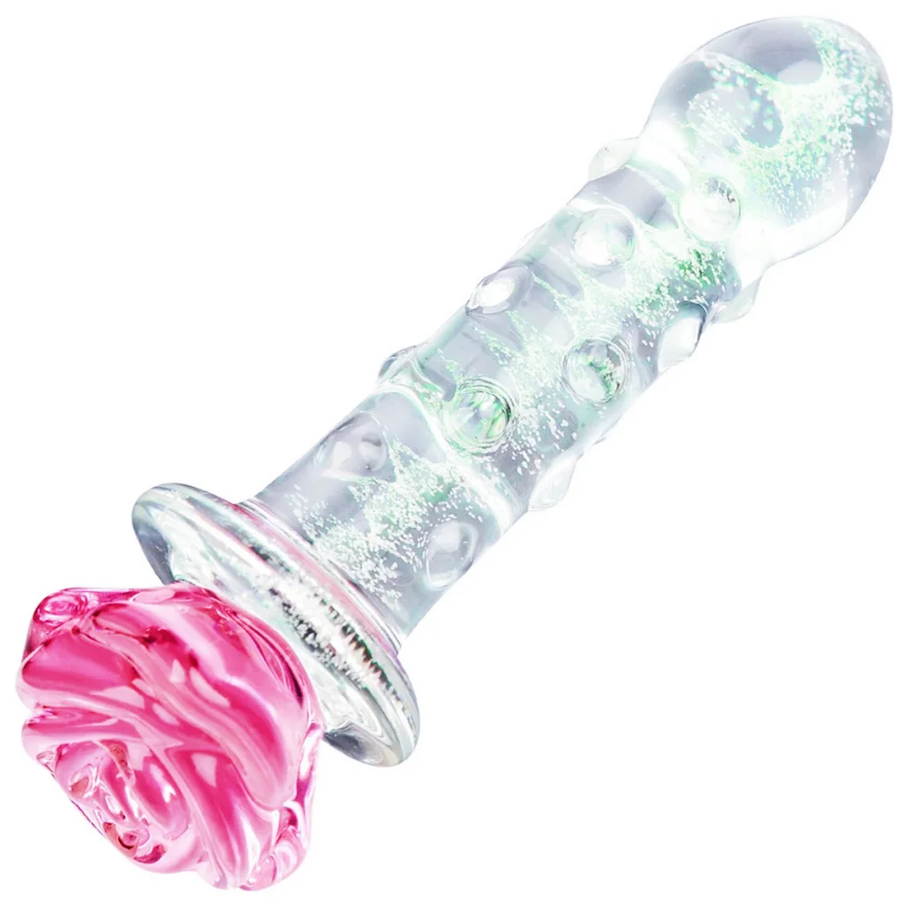 Glowing Rose Glass Plug - Image 3