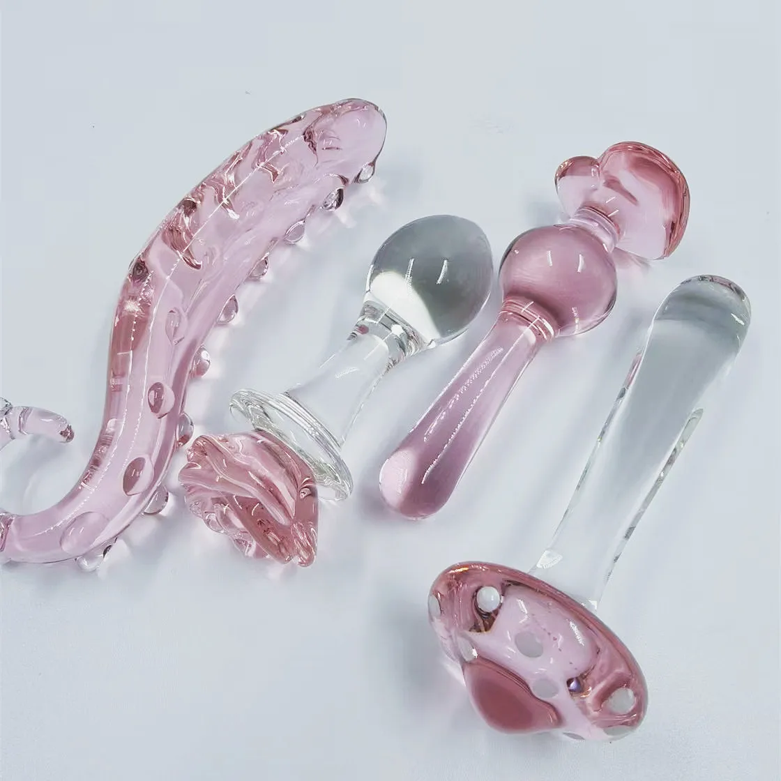 Sissy Training Glass Plug Set - Image 5
