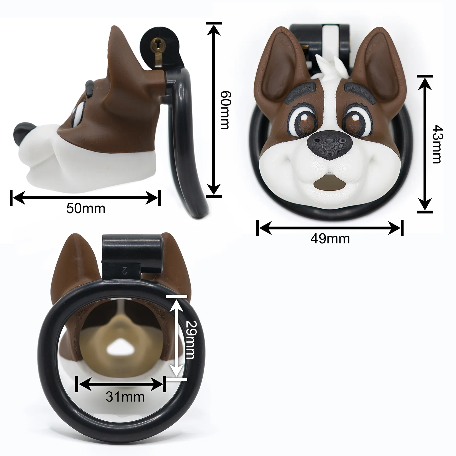 Sissy Puppy Chastity Cage - Image 3