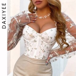 Snatched & Spicy Mesh Corset