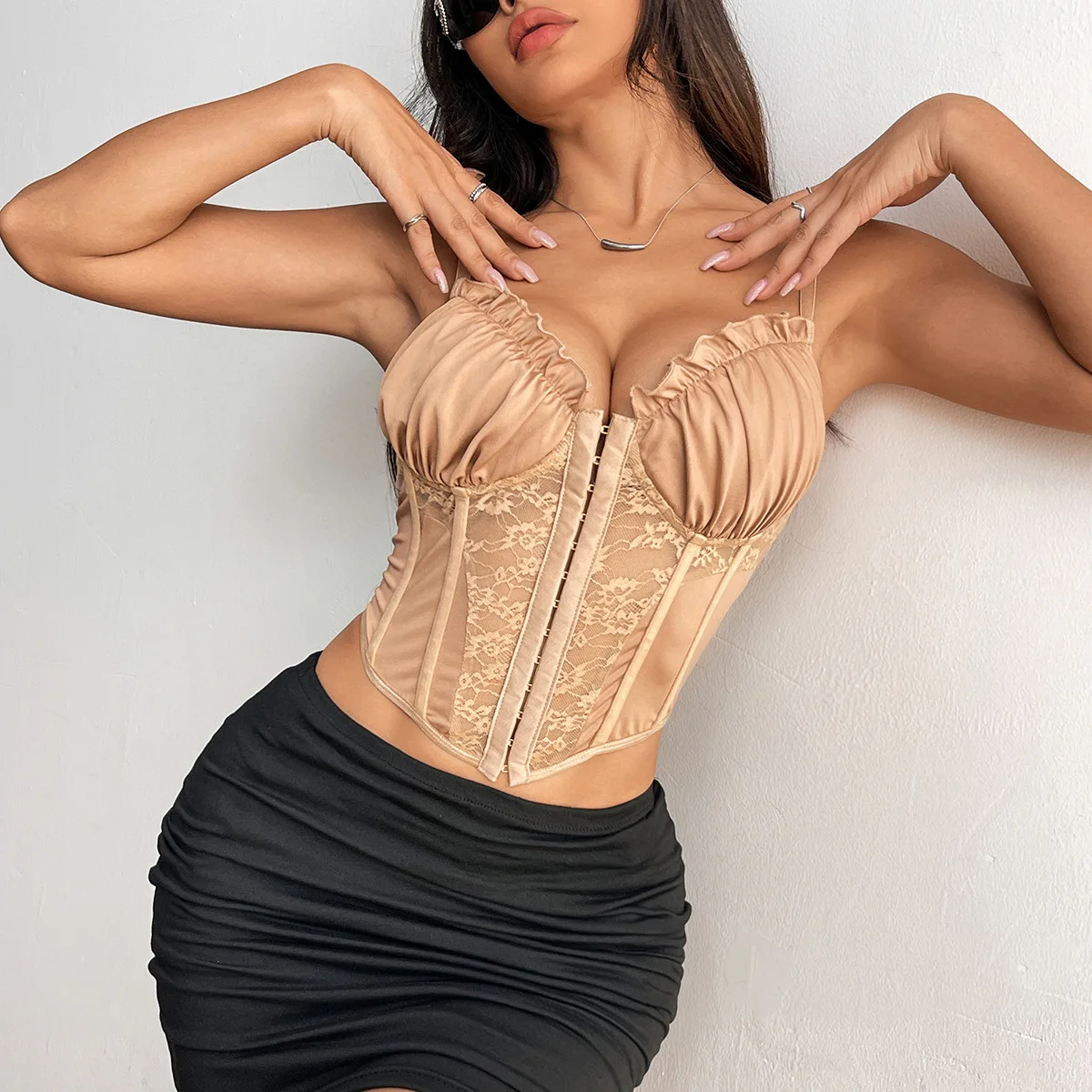 Sissy Waist Training Corset Top - Image 5