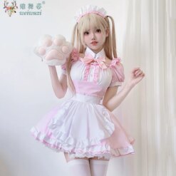 Curtsy Cute Sissy Maid Dress