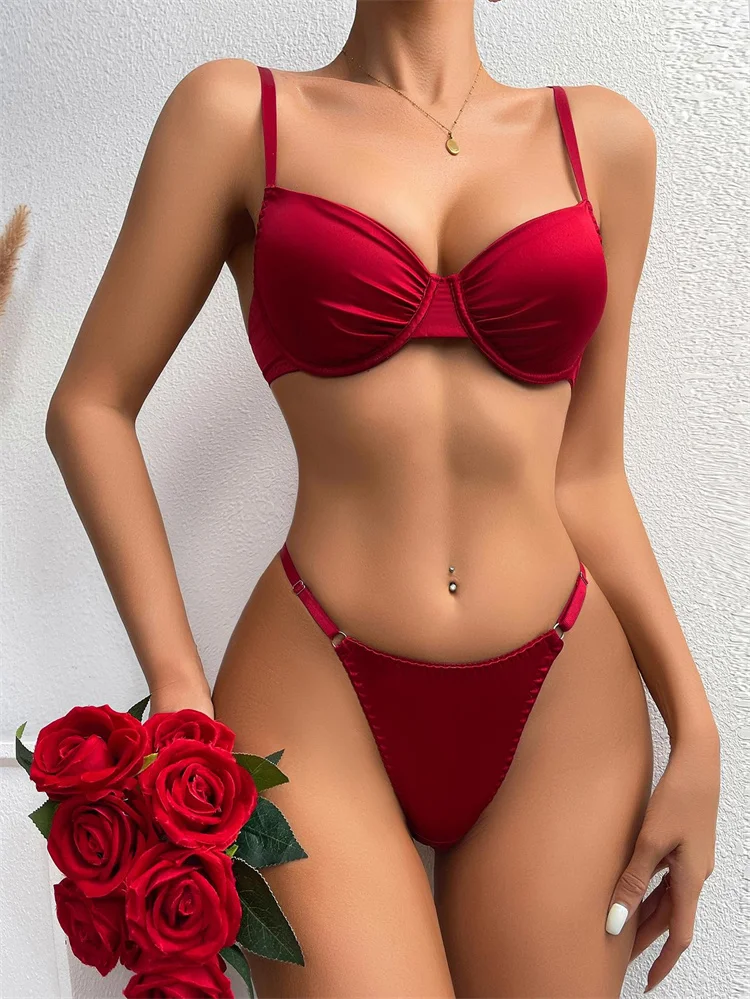 Red Means Go Bra Set - Image 2
