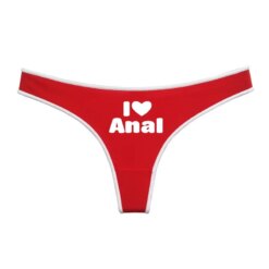 I Love Anal Cotton G-String
