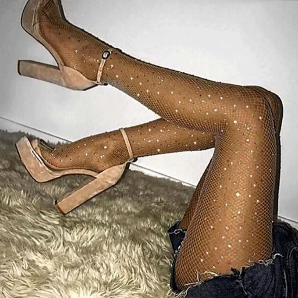 Stardust Legs Glitter Fishnets - Image 4