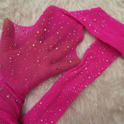 Glitter Sparkle Fishnet Tights