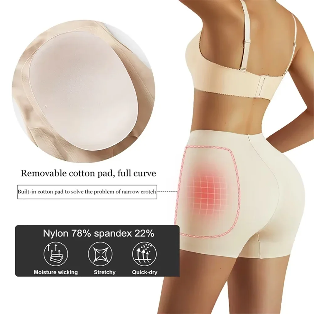 Femboy Peach Padded Boyshorts - Image 3
