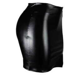 Zip Me Down Leather Skirt - Image 5