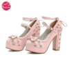 Femboy Lolita Mary Jane Heels