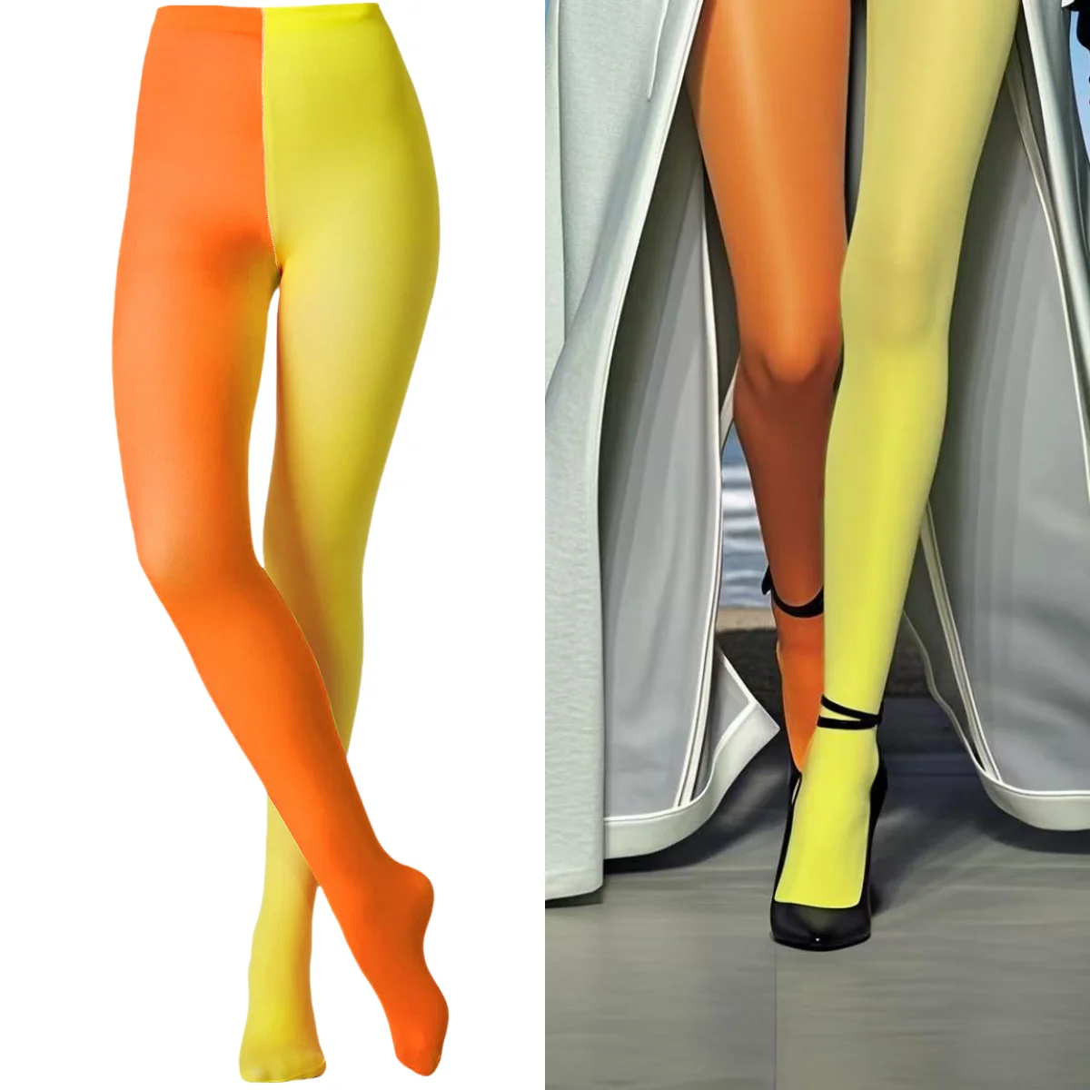 Femboy Split Tone Tights - Image 2