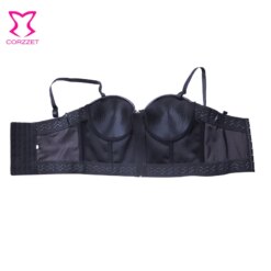 Femboy Steampunk Leather Bustier - Image 5
