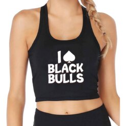 I Love Black Bulls Top
