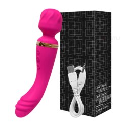 Sissy Magic Wand Vibrator - AV033-RD-BOX