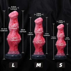 Knot Tonight Fantasy Dildo - M with Box