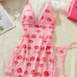 Sissy Kiss Crotchless Dress - M