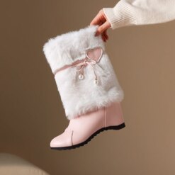 Femboy Marshmallow Kawaii Boots - Image 5