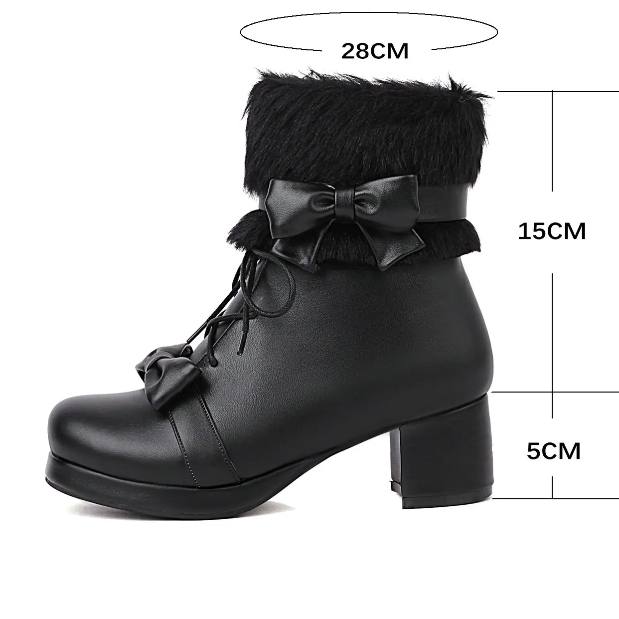 Femboy Marshmallow Kawaii Boots - Image 4