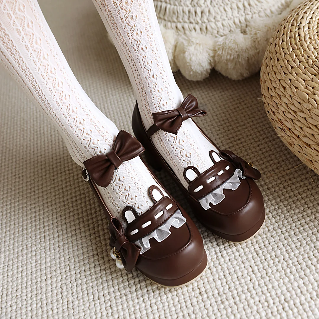 Femboy Bow Lolita Heels - Image 3