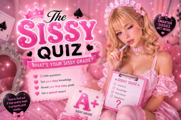 Sissy quiz — test your sissy knowledge and get your sissy grade